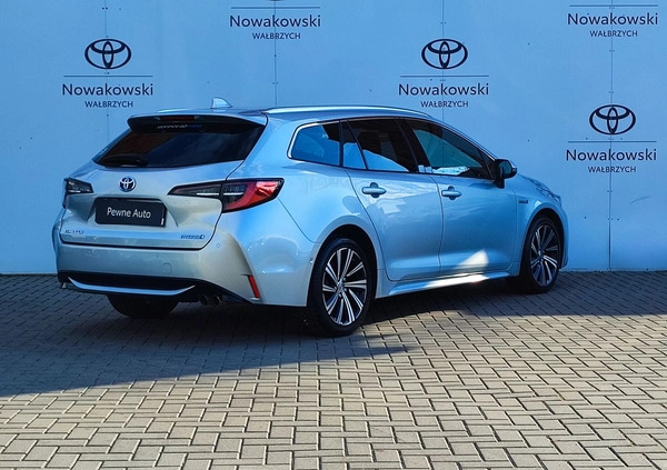 Toyota Corolla cena 118900 przebieg: 58165, rok produkcji 2021 z Wałbrzych małe 277